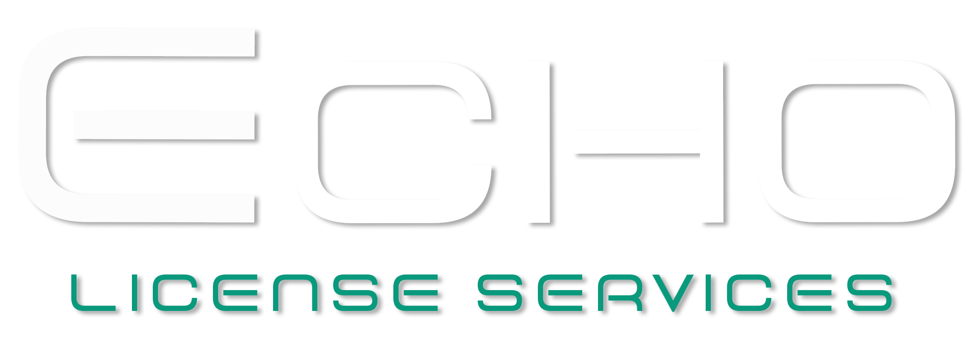 Logo ECHO License Services weiß